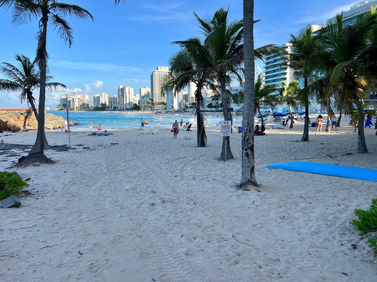 Condado Beachfront Tantra Apartment Сан-Хуан Экстерьер фото