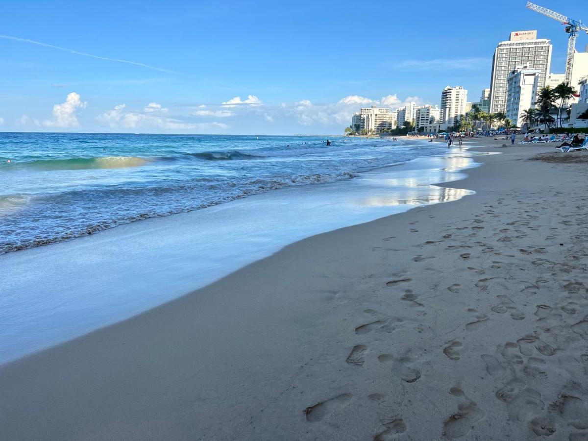 Condado Beachfront Tantra Apartment Сан-Хуан Экстерьер фото